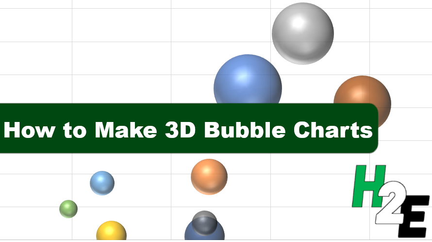 How To Make D Bubble Charts In Excel Howtoexcel Net