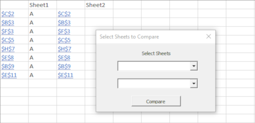 Compare Worksheets