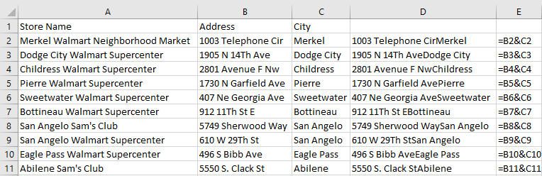 How To Combine Two Columns In Excel 8334