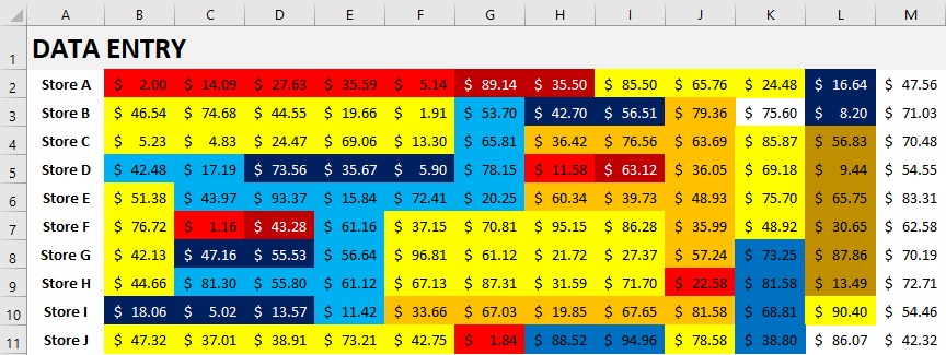 Color Calculator Template Sum By Color In Excel HowtoExcel