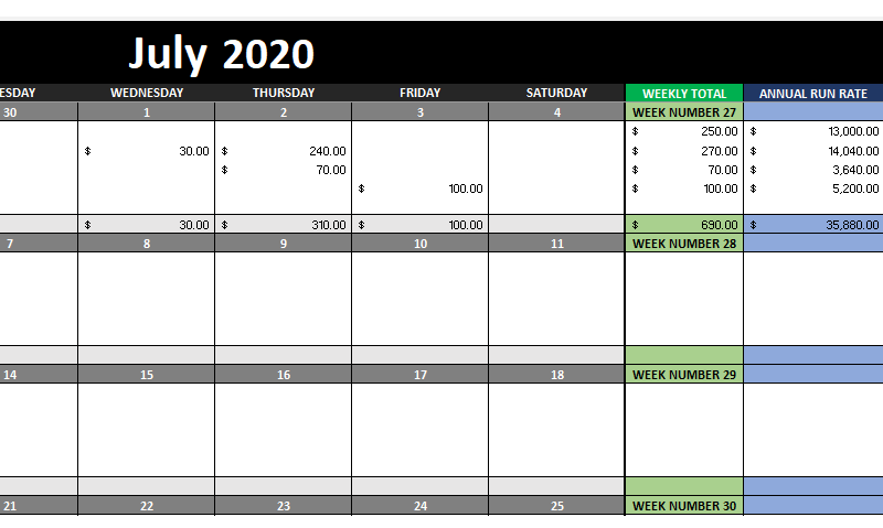 Income Tracker