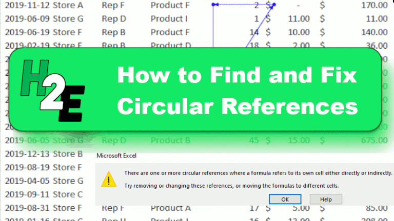 how-to-find-circular-references-in-excel-howtoexcel