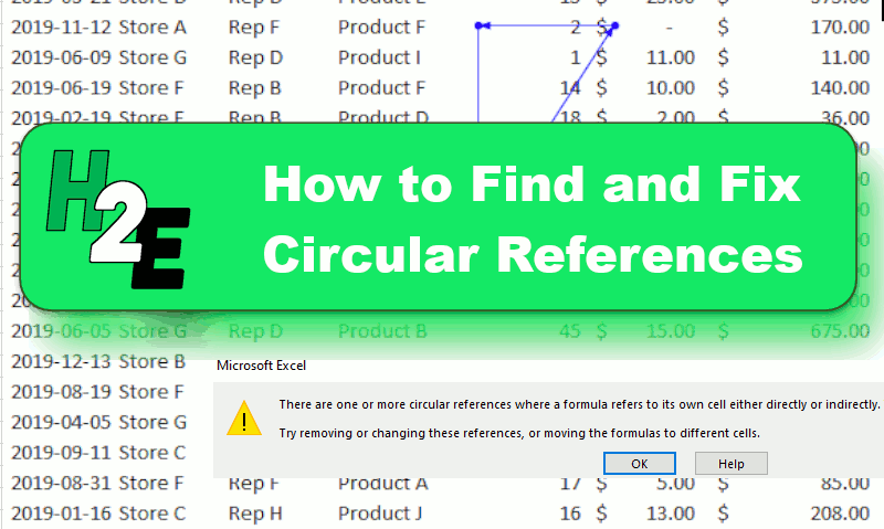 How To Find Circular References In Excel HowtoExcel