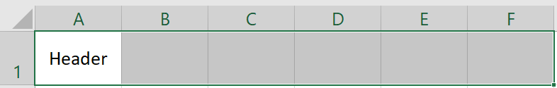 Selecting multiple cells in a range.