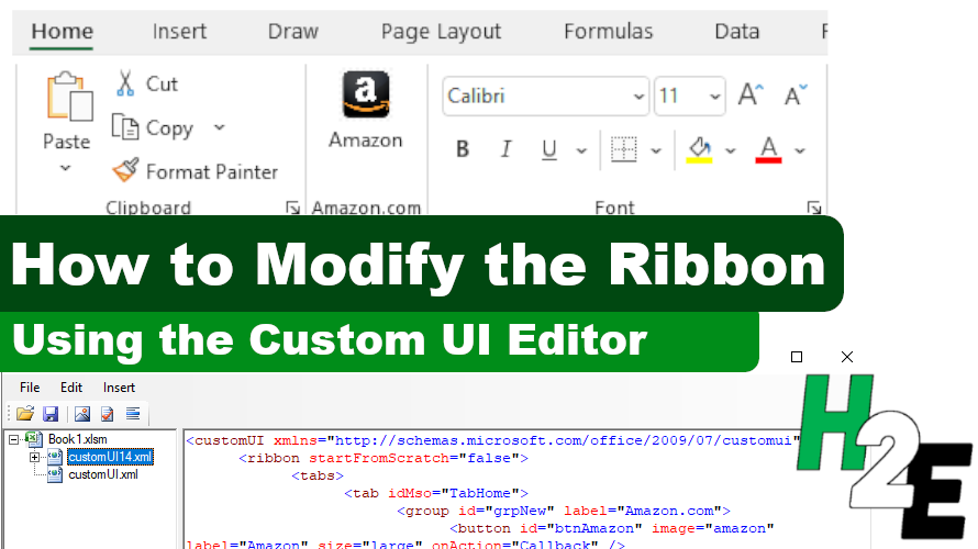 Customize Excel Ribbon Menggunakan Custom UI Editor