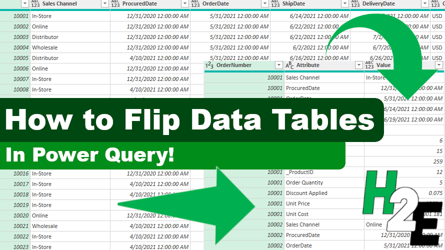 how-to-flip-a-table-in-power-query-howtoexcel