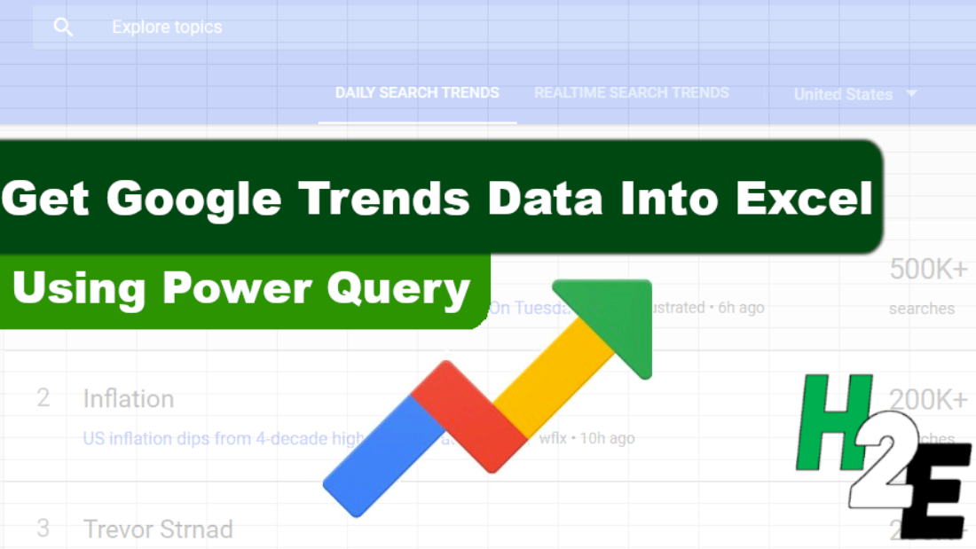 How to Get Google Trends Data Into Excel 