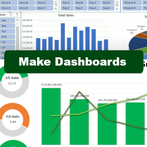 Make dashboards