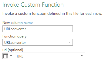 Selecting which custom function to invoke.