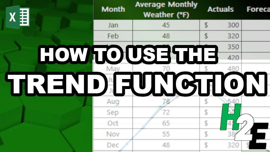 how-to-use-the-trend-function-in-excel-howtoexcel