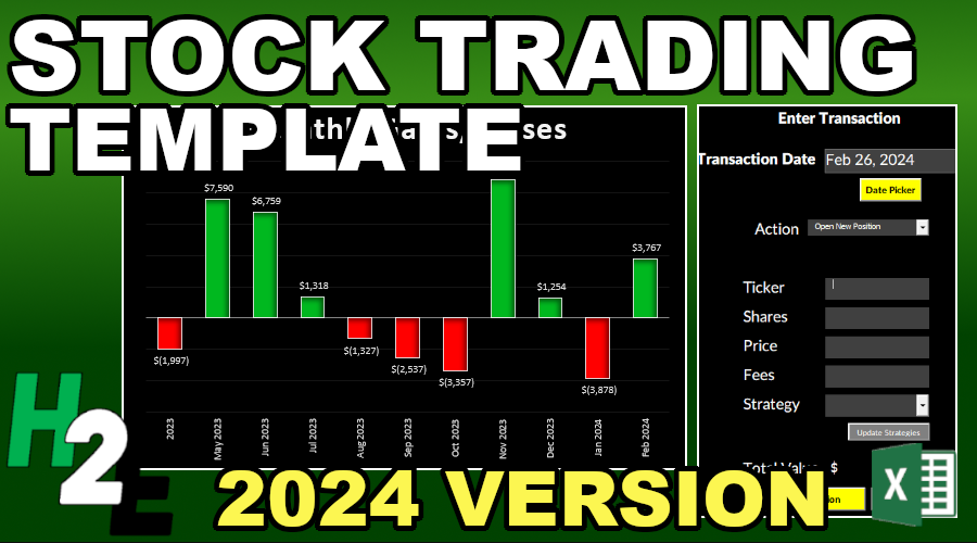 Stock Trading Template 2024