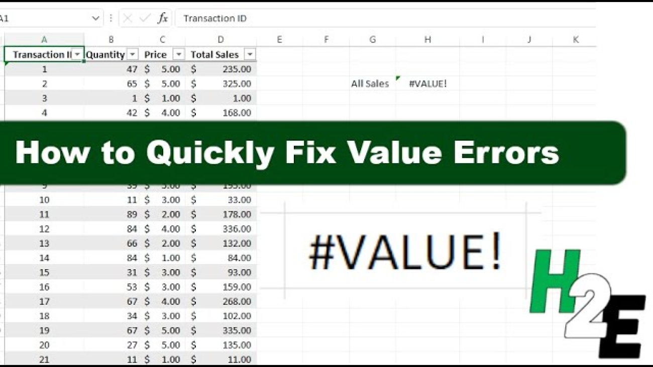 value error